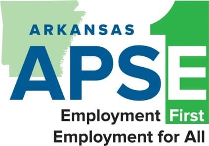 Image of the Arkansas Association of People Supporting Employment First Logo